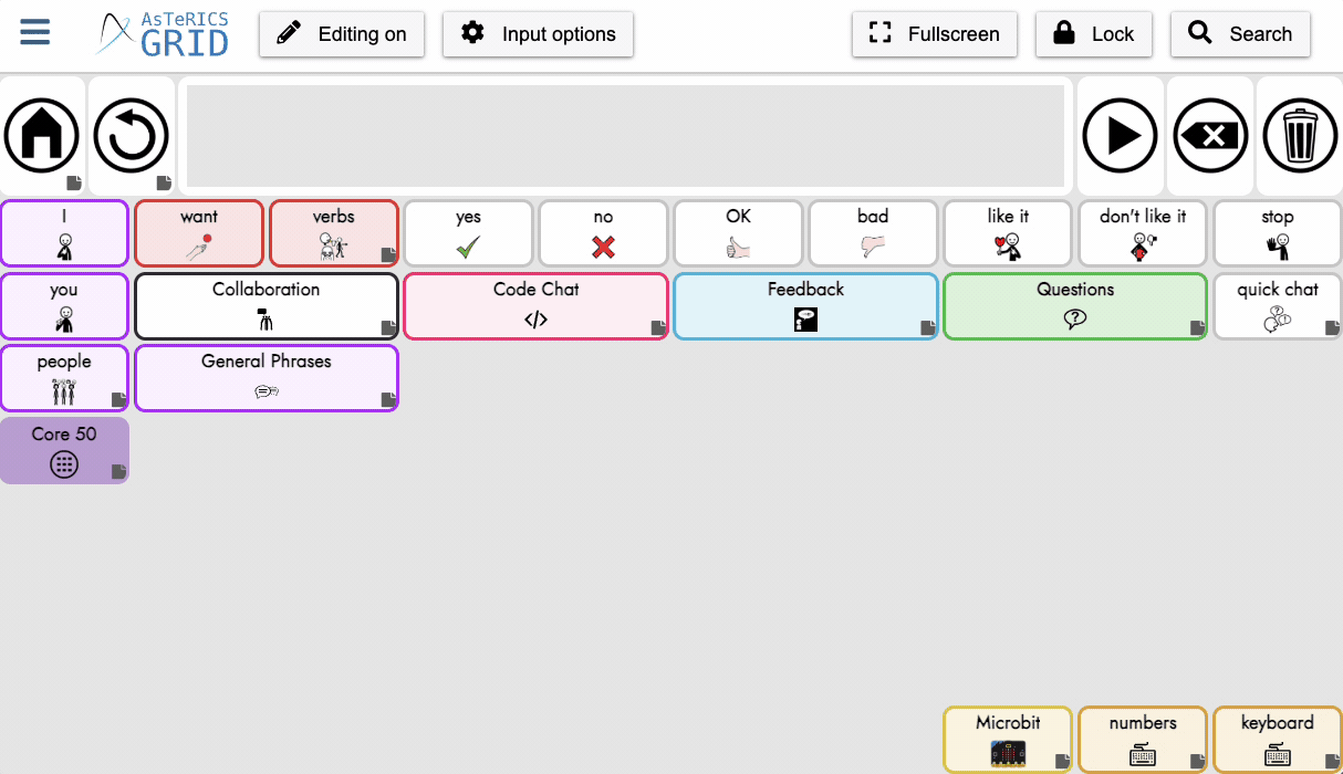 animation for how to move and resize cells in asterics grid
